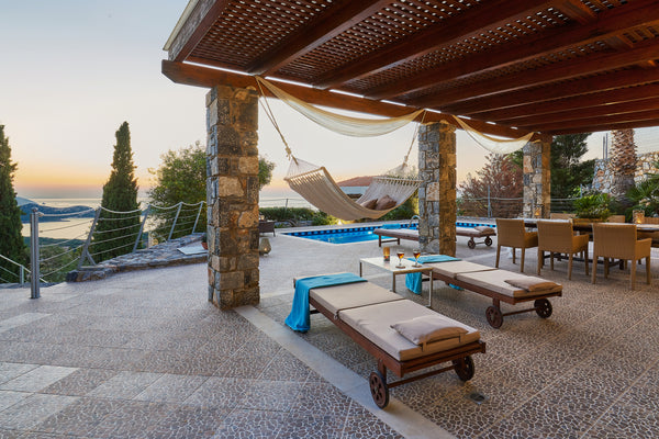 Okeanides Villas is a new complex of villas, consisting of four uniquely designe  Villa Kalypso - Only 600m from the beach Entire villa vacation rental 51981457