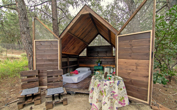 Are you looking for a serene, peaceful home in a pine tree forest? Do you enjoy  Rhodes, Greece Wooden Hut Private room vacation rental 24273024