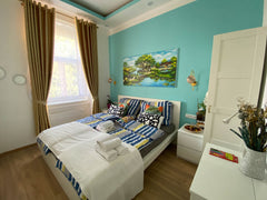 One bedroom apartment with a folding sofa for 4 people close (10 min) to the cit Prague, Czechia Fully furnished apartment n.2 with free parking Entire rental unit vacation rental 46557796