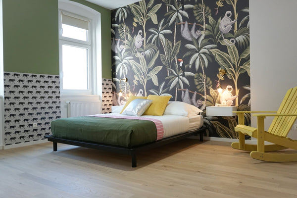 A large and modern 3-room apartment for up to 6 people. The apartment has a self Vienna, Austria StayOver @ Jungle Paradise - 3Bedroom + Balcony Entire condo vacation rental 51225466