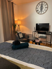 Studio à 100 mètres de la gare Part-Dieu en rez-de-jardin avec une grande terras Lyon, France Studio 100m gare Part-Dieu/terrasse/Parking privé Entire rental unit vacation rental 39337837
