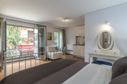 A bright 40 square meters apartment located in the heart of the city, a lively a Athens, Greece Romantic Room by UrbanStay Entire serviced apartment vacation rental 46830431