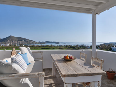 Enjoy your stay in a peaceful environment in Agios Andreas, Naousa.<br /><br />O Greece Two Bedroom Cycladic House With Sea View Entire home vacation rental 51108045