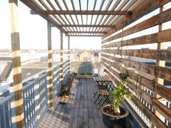Central two-story apartment with rooftop terrace and Nordic style décor. A speci Copenhagen, Denmark Central Penthouse Apartment with Rooftop Terrace Entire rental unit vacation rental 17377570