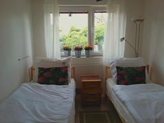 Large and bright apartment. Comfy beds, plenty of storage, a quiet workplace.<br Prague, Czechia Roomy apartment in a green part of Prague Entire rental unit vacation rental 27820309