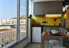 This 30 s.m just renovated studio is on the last floor of an 8 floor building of Athens, Greece Monastiraki SKYROOM Entire rental unit vacation rental 638962340806775375