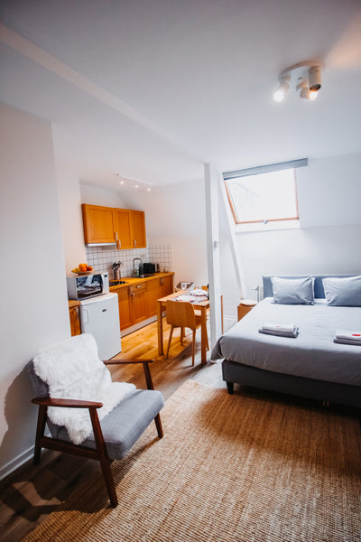 Well equipped, cosy and comfortable flat, tastefully decorated.<br />Close to al Brussels, Belgium H6.2 · Rooftop studio in the heart of Brussels Entire rental unit vacation rental 51224807