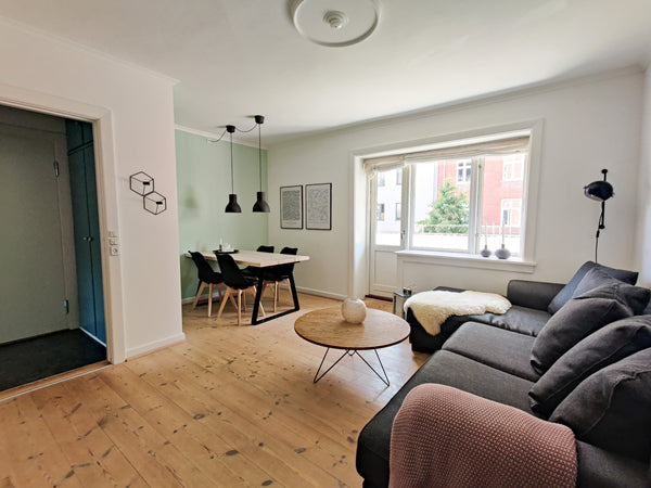 Cozy 2-room apartment (55 m2) in quiet surroundings in Amager. The apartment is   Skøn lejlighed tæt på by og strand Entire condo vacation rental 680006814741725081