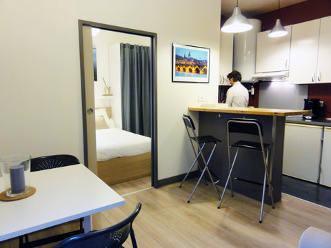 Bel appartement de 25m2, très bien aménagé, exposé sud sur cour au calme, rénové  T1 Calme et Cosy dans le centre historique Entire rental unit vacation rental 22721341