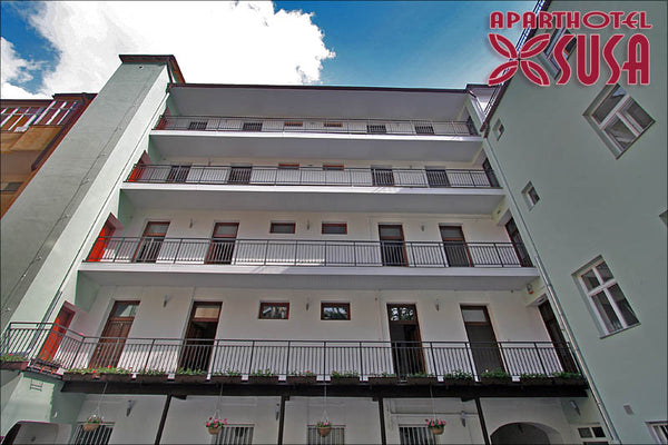 Aparthotel Susa  is tranquilly and conveniently located in Královské Vinohrady,  Prague, Czechia Aparthotel Susa-triple apt. Entire serviced apartment vacation rental 32353702
