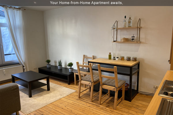 Self-Catering, open plan, self-contained bright 1bedroom & bathroom, 39m2 apartm Ixelles, Belgium Sympathique appartement très lumineux et cosy Entire rental unit vacation rental 53210509