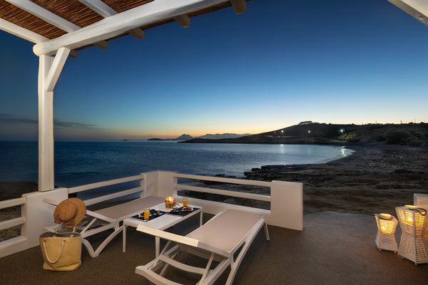 The traditional Cycladic Luxury Cave Residence is located on the beach of<br />M  Peter's Sea and Sand Residence Entire rental unit vacation rental 44335611