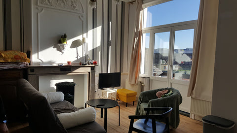 Beau studio entièrement rénové, tout équipé, dans le quartier de St Gilles dans  Lille, France Joli appartement lumineux St Gilles, 2-4 pers Entire rental unit vacation rental 46278097