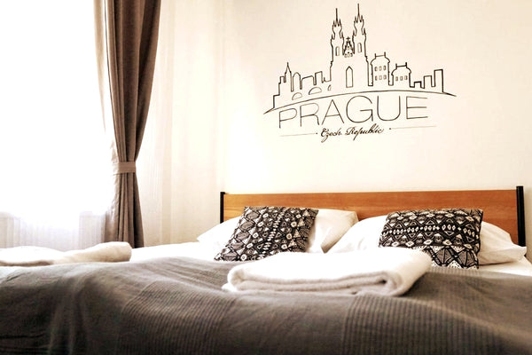Cozy hostel room with shared bathroom in the very center of Prague 1 on Wencesla Prague, Czechia Small Room four couple in heart of Prague Private room in hostel vacation rental 606419095565817086