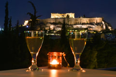 Pull back the curtains in the morning and marvel at the outstanding view of the  Palaio Faliro, Greece Stunning Acropolis View from a Sunny Renovated Apartment Entire rental unit vacation rental 24071841