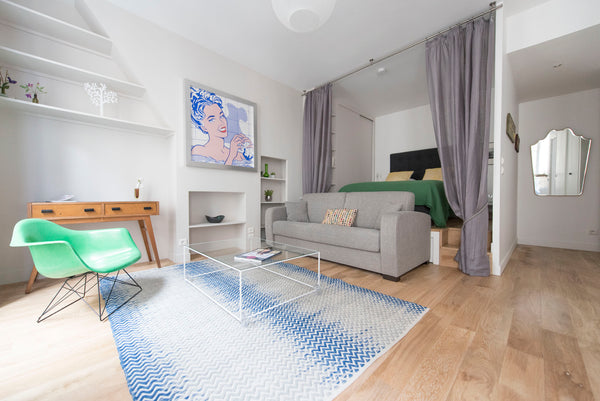 Elegant 29 m2 studio on the second floor without elevator in the heart of the Ma Paris, France Cartouche, Studio/1BA, 2 people Entire rental unit vacation rental 13572404