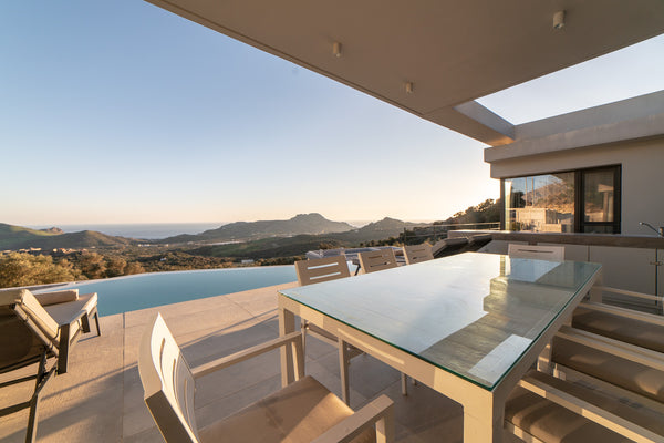 Stunning views from every room in this beautifully minimalistic designed archite Greece Villa Lithos Entire villa vacation rental 27379252