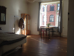 In the heart of Nørrebro, just off Nørrebrogade lies my 1930's inner city apartm Copenhagen, Denmark Big bright room in the heart of copenhagen. Private room in rental unit vacation rental 34557890