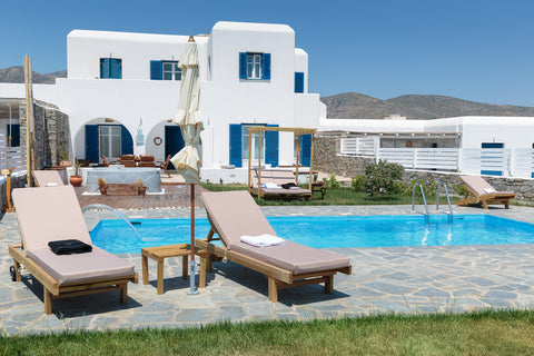 A unique opportunity to combine 2 wonderful recently-built tastefully interior-  Paros, Greece Paros: 2 Villas 10 guests, private pools & Jacuzzi Cycladic home vacation rental 47072235