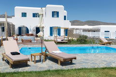 A unique opportunity to combine 2 wonderful recently-built tastefully interior-  Paros, Greece Paros: 2 Villas 10 guests, private pools & Jacuzzi Cycladic home vacation rental 47072235