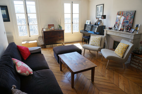 Our apartment (60sqm) has the typical charm of the old Parisian buildings in Le  Paris, France Charming flat in Le Marais Entire rental unit vacation rental 7086080