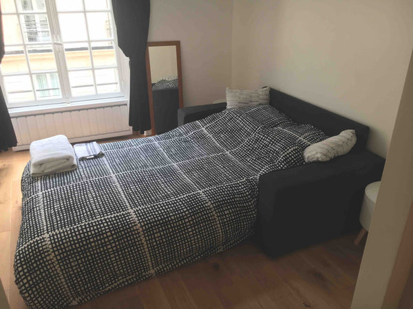 The flat is tiny but all is new, it's very fonctionnal and cute!<br /><br />With Paris, France Cosy and private studio in Marais Entire rental unit vacation rental 21362913