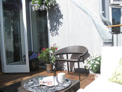 Rooftop terrace 12 sqm with barbecue, 5 rooms, 3 bedrooms. (1x180cm + 2x140cm).  Copenhagen, Denmark Rooftop terrace in center, 5 rooms Entire rental unit vacation rental 2235936
