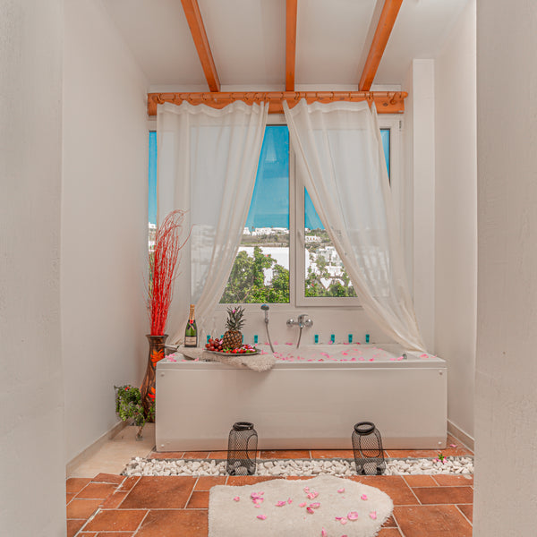 Recently built with high standard requirements, our modern designed house is loc Greece Dimelal downtown studio with jacuzzi and town view Entire rental unit vacation rental 43253929