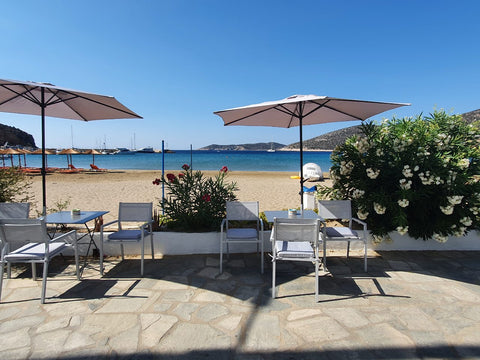 Beach stone room in Platis Gialos of Sifnos. It is located 4 meters from the bea  Sifnos Beach house Penelope in Platis Gialos Cycladic home vacation rental 51073405