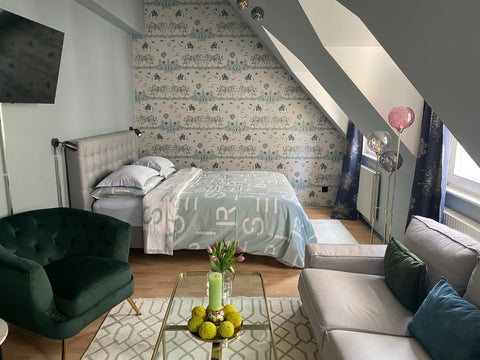 A spacious & bright studio apartment on the top floor of a historic building, re Vienna, Austria Charming City Apartment in the Centre Entire rental unit vacation rental 48708663