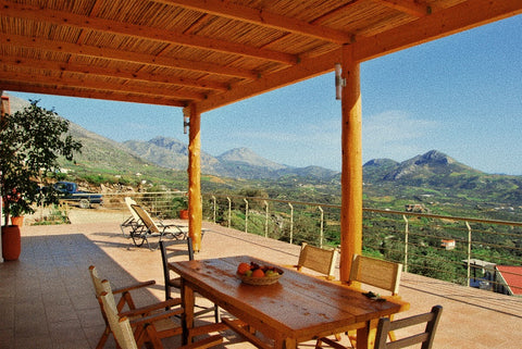 Away from the noise of the city, perfect for a big family or a couple looking fo Rethimnon, Greece Villa Sunrise with panoramic views Entire cottage vacation rental 25020138