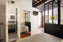 The luxury apartment full of charm and character is located  on second floor in  Paris, France ROMANTIC FLAT IN SAINT-GERMAIN Entire rental unit vacation rental 5170703