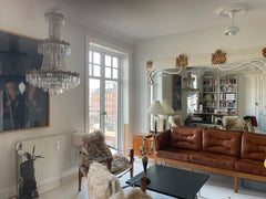 En stemningfuld 80m2 lejlighed med formidabel udsigt over Enghave Plads – og met Copenhagen, Denmark Lys og stemningsfuld lejlighed lige ved metroen Entire condo vacation rental 583952000352645142
