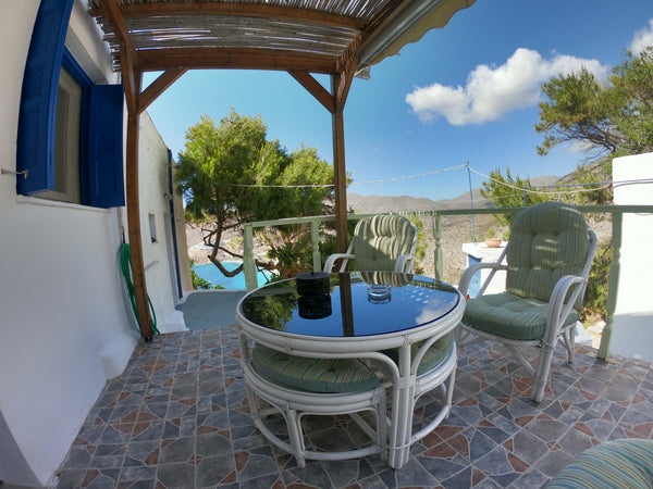 Potamos house is a whitewashed Cycladic house with a magnificent view of Aegiali Athens, Greece Traditional house with great view in Potamos! Entire rental unit vacation rental 7985577