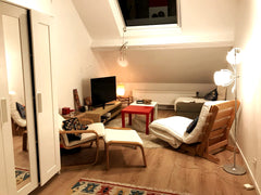 Very cozy and charming 1-bedroom appartment with mezzanine, equipped kitchen, 3D Madrid, Spain Charming and cozy appartment in Bruxelles center Entire rental unit vacation rental 22864131