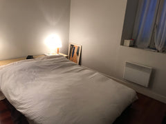 La chambre est située dans un grand appartement,  à proximité de nombreux transp Paris, France Chambre lumineuse au coeur d'un quartier trendy. Private room in rental unit vacation rental 28959312