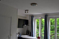 Charming and quiet Studio between Canal Saint-Martin and République giving on a   Charming Studio Canal Saint-Martin Entire rental unit vacation rental 13791115