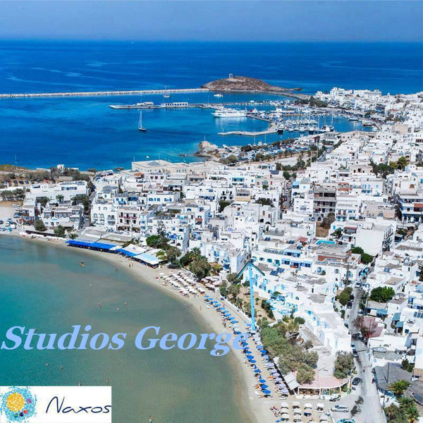 Just 20 metres from Agios Georgios Beach in Naxos, the family-run George Studios Greece Central renovated room (2022RENOVATED BATHROOM) Entire rental unit vacation rental 6218812