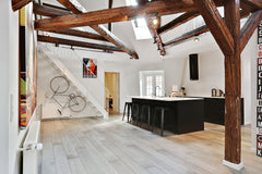 Seriously cool 200sqm/2150sqf NYC-meets-CPH loft. Apt. was built recently and is Copenhagen, Denmark CPH Central - huge duplex loft Entire loft vacation rental 3001697