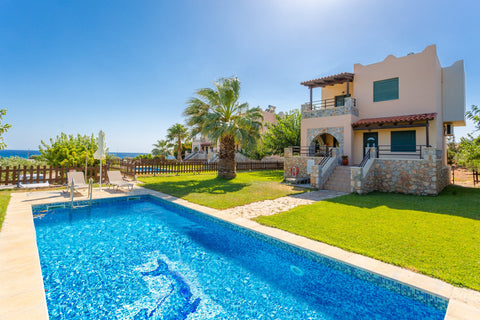 <p><b>Overview</b> <br>Spiros Beach Villa is located in Vatalos / Fragocastello, England, United Kingdom Spiros Beach Villa: Large Private Pool, Walk to Beach, Sea Views, A/C, WiFi Entire villa vacation rental 11309577