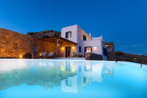 The villa is fully furnished and has 4 bedrooms with queen size beds, 4 bathroom Greece Tranquil Villa 4 by Whitelist Mykonos Entire villa vacation rental 4795940