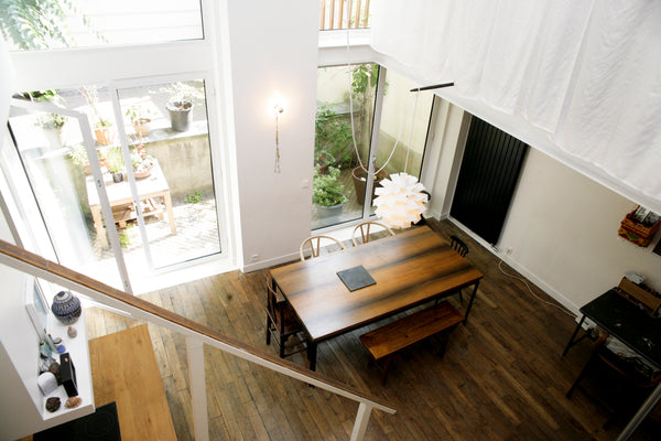Duplex very quiet and sunny on ground floor<br />like a house, direct enter from Paris, France DUPLEX 135m2, 3 BEDROOMS, COURTYARD Entire rental unit vacation rental 259807