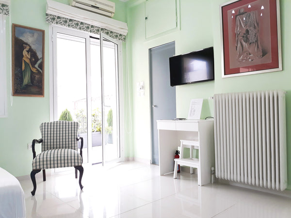 Your destination is a renovated  30sq.m  studio on the  5th floor of a quiet bui Athens, Greece Topfloor, vibrant / safe area , Acropolis View! Entire rental unit vacation rental 29724752