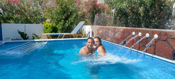 Safe by Covid-19 Holidays! Not bordered with other buildings 2 floor private vil Greece Captain Lazaros Villas Mini Pool-Jacuzzi -Rainfall Entire home vacation rental 36164257