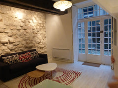 Renovated apt (54m²)(in 2019)<br />1/ 20m² living room with an open kitchen, a c Paris, France Charm apt Latin quarter Entire rental unit vacation rental 5160091