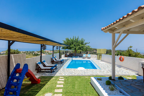 A unique holiday Villa with 4 bedrooms, 2 bathrooms, and a wonderful private swi Greece Dimitra Villa, peaceful haven! Entire villa vacation rental 7033219