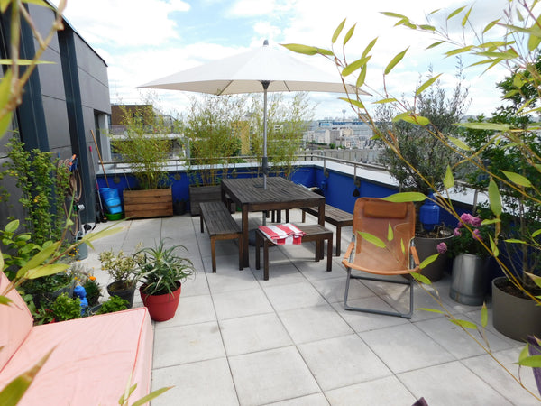 Beside La Villette in the newly designed and developed area of Paris sits this f  Amazing rooftop apartment with big deck! Entire rental unit vacation rental 18564275