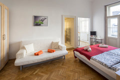 We offer comfortable accommodation in the very heart of the historical centre of Prague, Czechia Studio Dusni with balcony Entire rental unit vacation rental 2903482