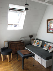 Studette 11 M² avec un lit double en mezzanine. <br />Calme et lumineux au 6 ème  Studio à Paris Entire rental unit vacation rental 21902238