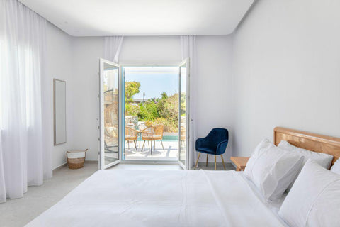 On the southern of the island at Agrari Beach, this complex of luxurious rooms o Greece Agrari Luxury Suites in Mykonos with private pool Private room in bed and breakfast vacation rental 669272370127208026